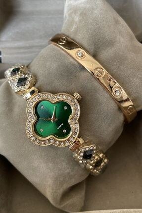 خرید آنلاین ست ساعت و دستبند زنانه کد 369622