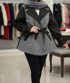 خرید پالتو تک پیچازی مدل سنم کد 37318