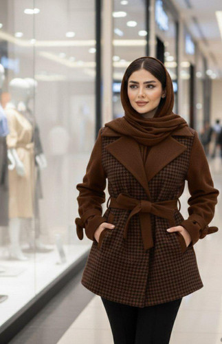 سفارش پالتو تک پیچازی مدل سنم کد 37318