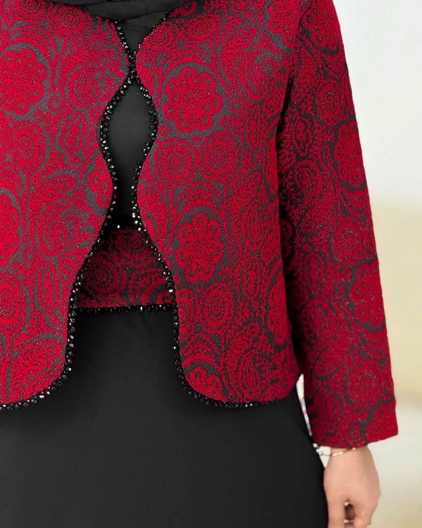 خرید آنلاین کت سارافون یلدایی مدل غزال کد 98770