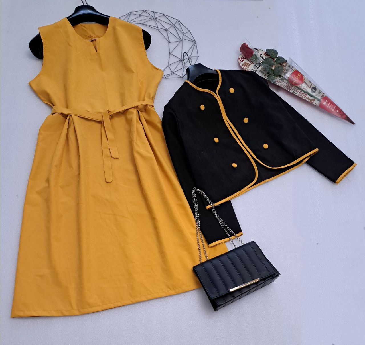 خرید آنلاین و اینترنتی ست کت سارافون آندیا کد 23985