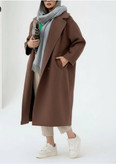 پالتو توییت پشمی مدل پریزاد کد 52734سفارش