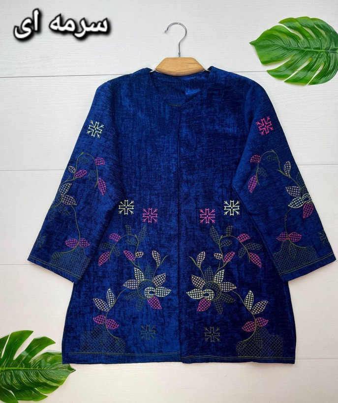 مانتو مجلسی رازقی کد 99409