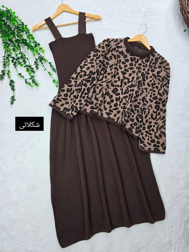 مشاهده قیمت ست کت سارافون بافت مدل آسا کد 98698