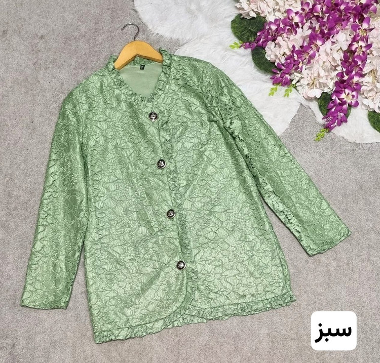 سفارش اینترنتی کت مانتویی گیپور کد 43725