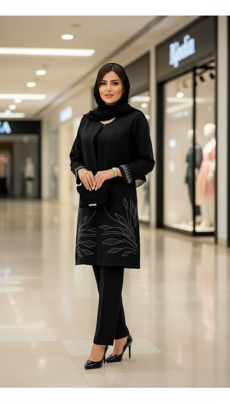 خرید مانتو مجلسی رزگلد کد 37223