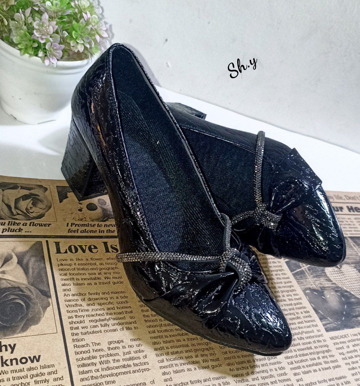 مشاهده قیمت کفش پاشنه دار مجلسی ونوس کد 261