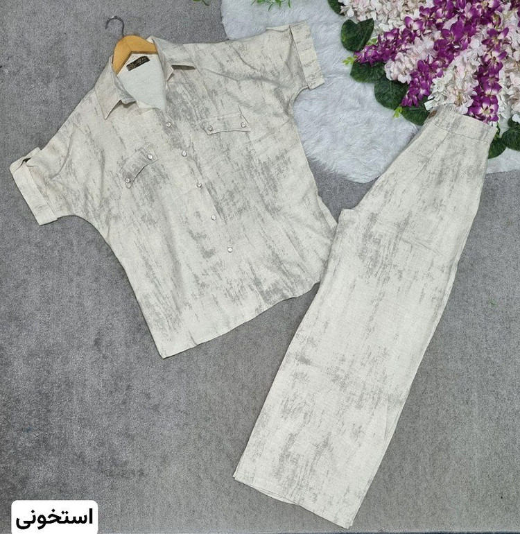 مشاهده قیمت و سفارش ست شومیز شلوار فرنیکا کد 43279