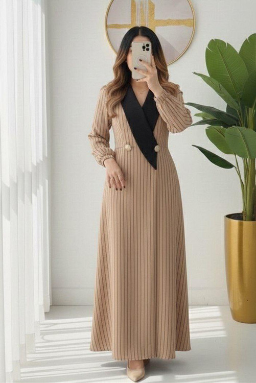 خرید اینترنتی پیراهن بلند مجلسی مدل شاهزاده کد 37329