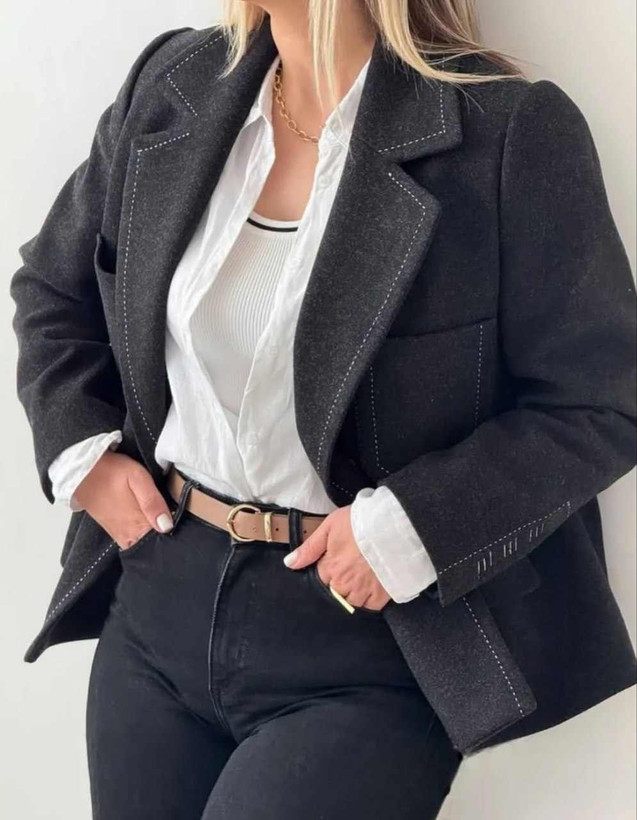 خرید پالتو کوتاه کد 4896