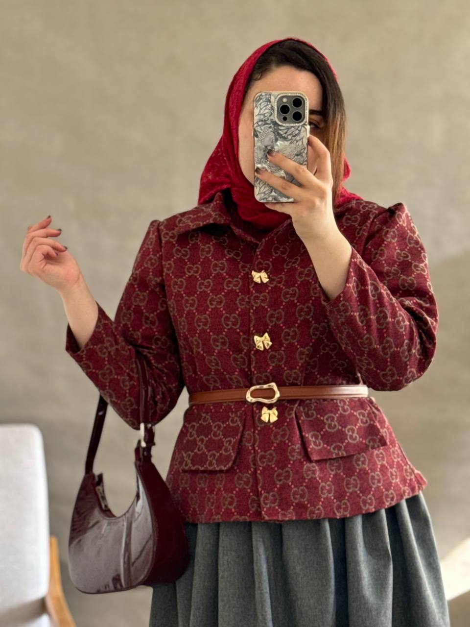 مشاهده قیمت ست کت و دامن گوچی کد 43532