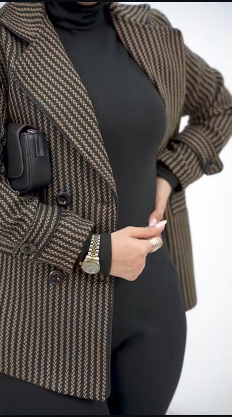 خرید اینترنتی مانتو پاییزه رستا کد 8760