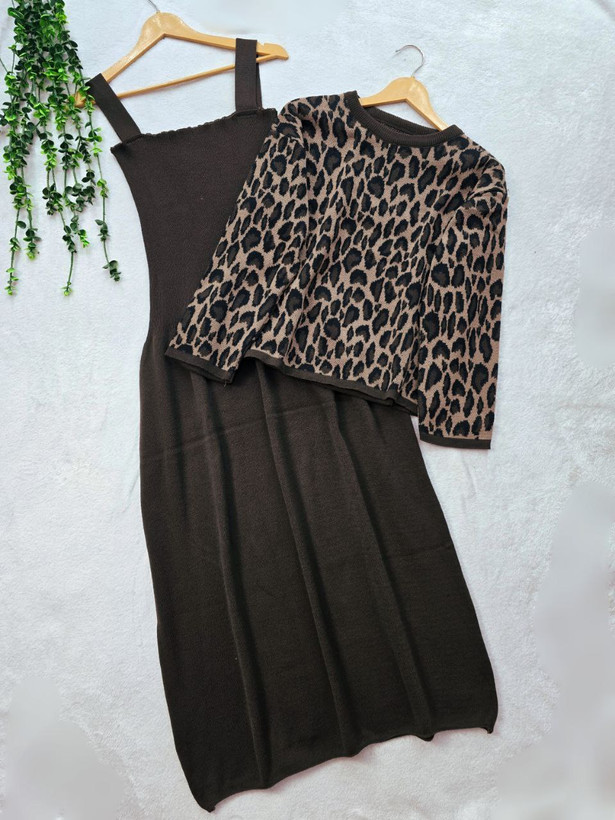 خرید اینترنتی ست کت سارافون بافت اتوسا کد 99775