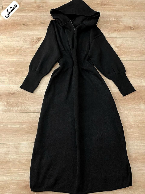 مشاهده قیمت ماکسی مانتویی بافت گیوا کد 99664