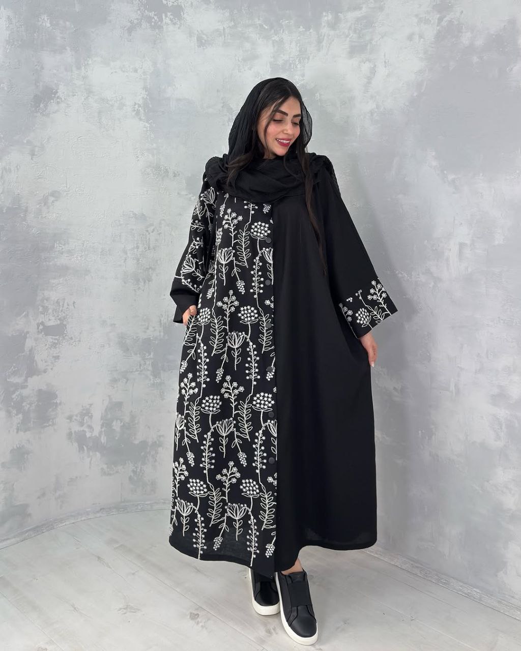 سفارش کفتان عبایی مدل هستی کد 52751