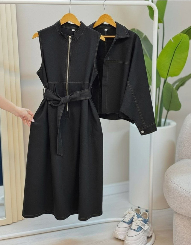 مشاهده قیمت کت سارافون جین کد 43488