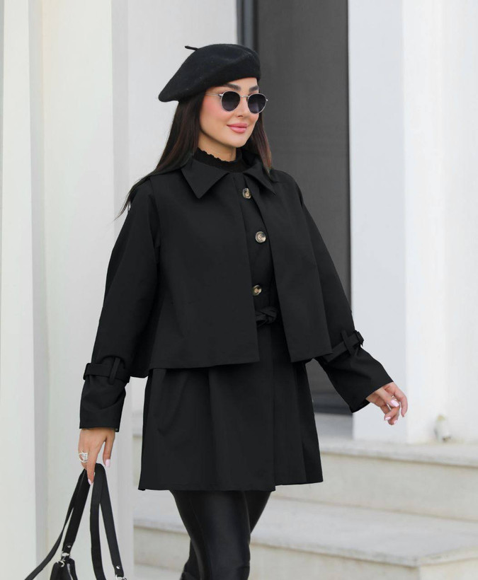 مشاهده قیمت بارونی عروسکی دوتیکه شیدا کد 43494