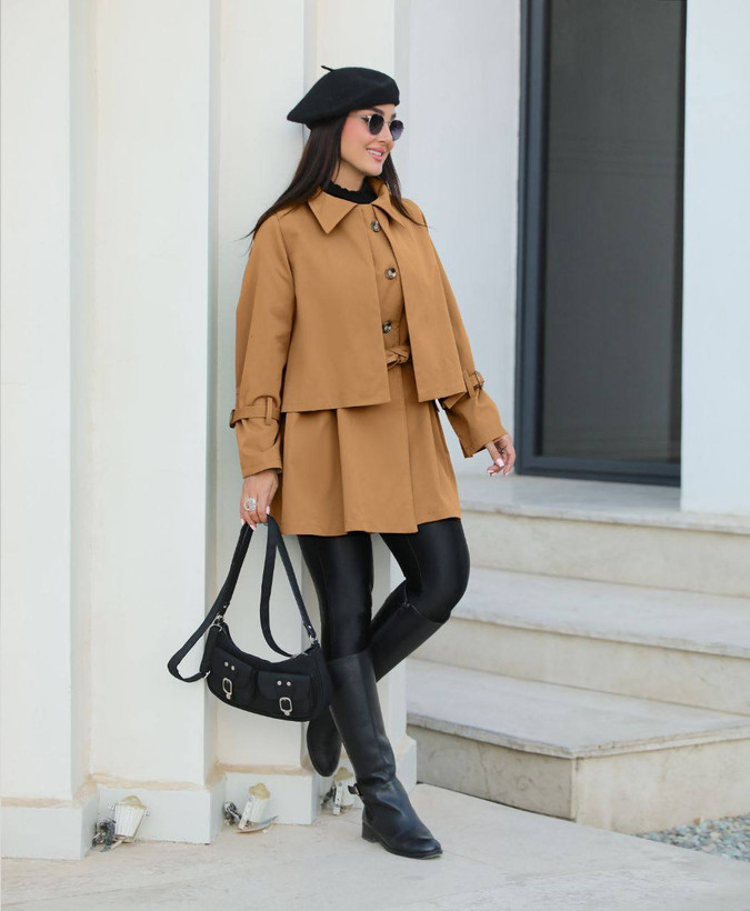 خرید اینترنتی بارونی عروسکی دوتیکه شیدا کد 43494