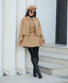 خرید بارونی عروسکی دوتیکه شیدا کد 43494