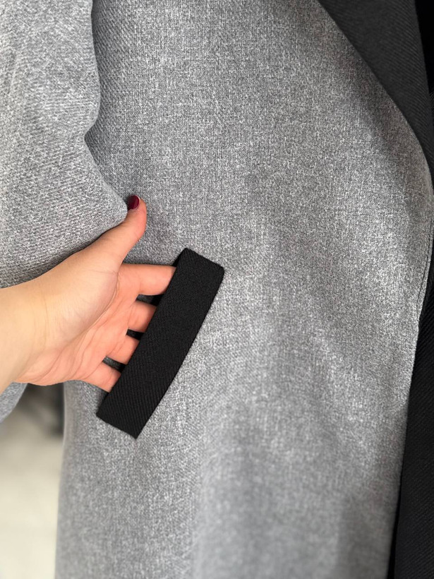 خرید آنلاین پالتو دورنگ آدرینا کد 43499