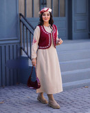 سفارش اینترنتی پیراهن ژیله ساحل کد 43507