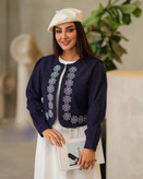 خرید و سفارش کت سارافون ارغوان کد 43508