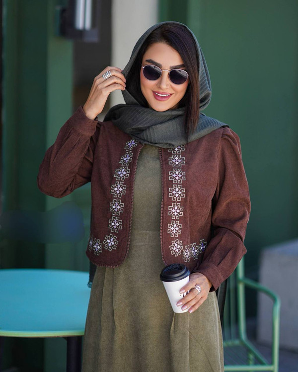خرید اینترنتی کت سارافون ارغوان کد 43508