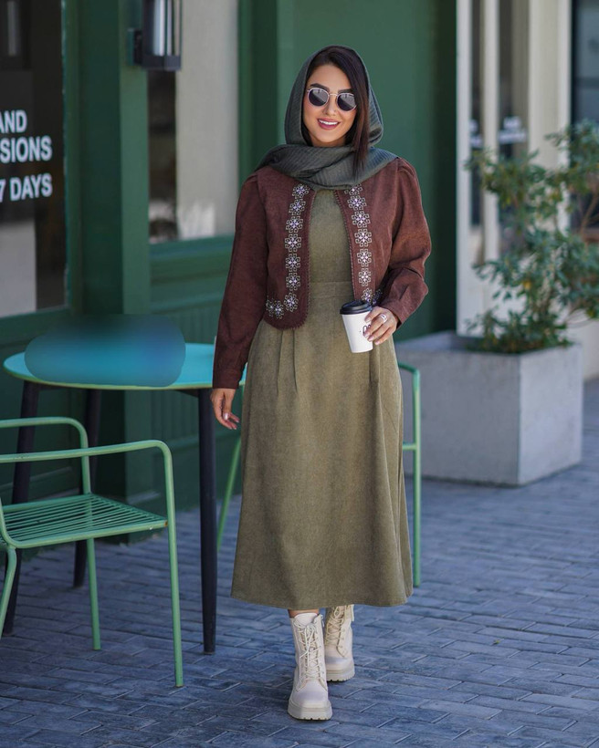 سفارش و خرید کت سارافون ارغوان کد 43508