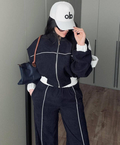 ست بامبر و شلوار راین دبل کد 43517