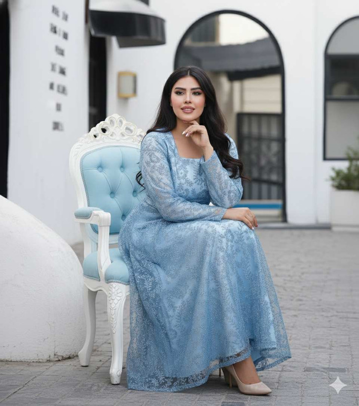 خرید آنلاین پیراهن مجلسی سایز بزرگ مدل نغمه کد 76337