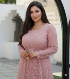 خرید اینترنتی و آنلاین پیراهن مجلسی سایز بزرگ مدل نغمه کد 76337