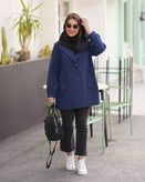 خرید مانتو دانشجویی نوشین کد 99602