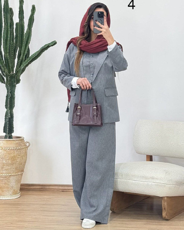 خرید کت شلوار آسمان کد 99603