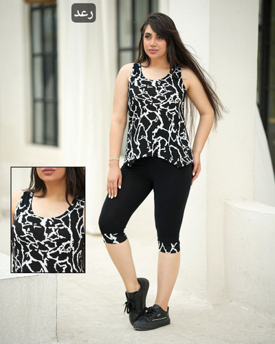 سفارش ست تاپ شلوارک چیچک کد 81653