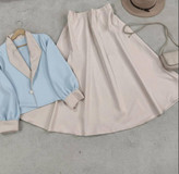 مشاهده قیمت ست شومیز دامن بلوبری کد 5945