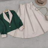 سفارش آنلاین ست شومیز دامن بلوبری کد 5945