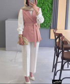 خرید اینترنتی ست سه تیکه ثنا کد 4687