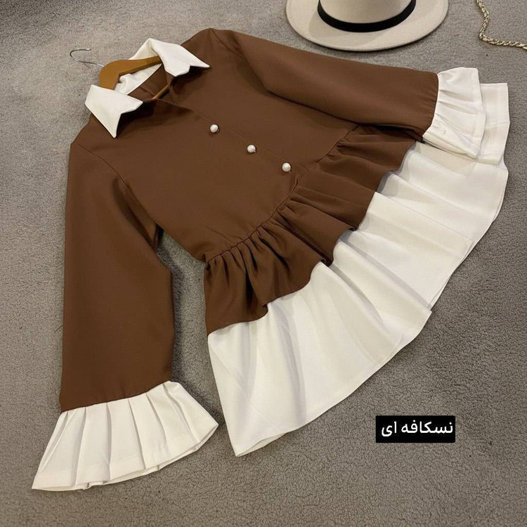 خرید آنلاین و اینترنتی مانتو عروسکی پرواز کد 5194