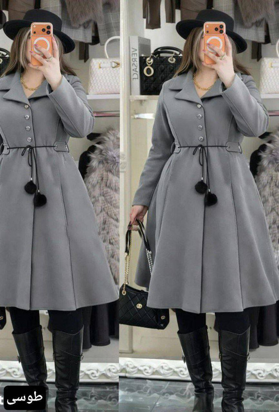 خرید اینترنتی پالتو سوییت کد 1109