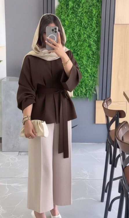 سفارش مانتو شلوار عیدانه کد 3524