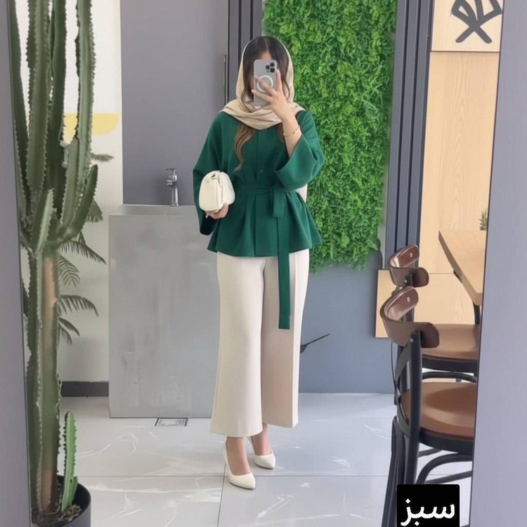 سفارش آنلاین مانتو شلوار عیدانه کد 3524
