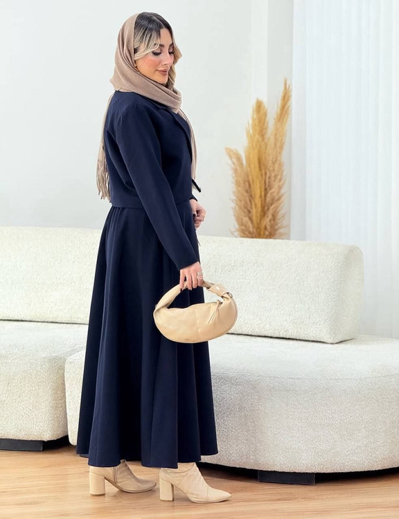 سفارش آنلاین کت دامن گرهی کد 5142