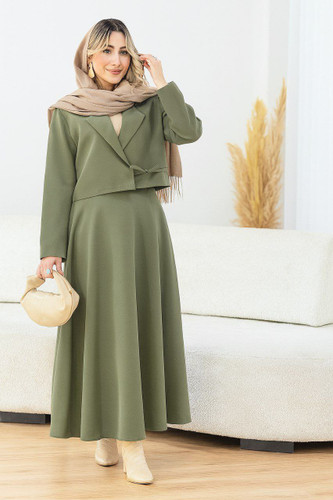 کت دامن گرهی کد 5142