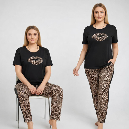 خرید ست تیشرت شلوار لب کد 6209