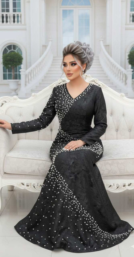 سفارش لباس مجلسی زنانه مدل ماهی کد 76357