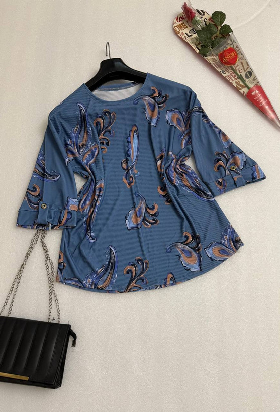 سفارش آنلاین شومیز مانتویی بهاران کد 46266