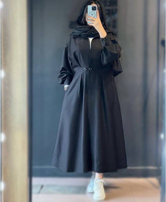 خرید اینترنتی مانتو بلند شانتون