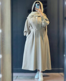 سفارش اینترنتی مانتو بلند شانتون