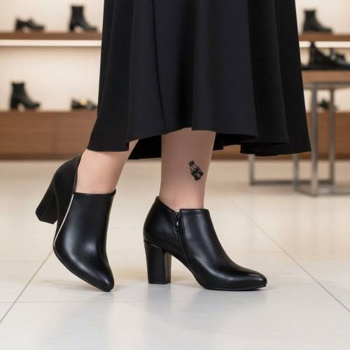 سفارش اینترنتی بوت بغل زیپ زنانه