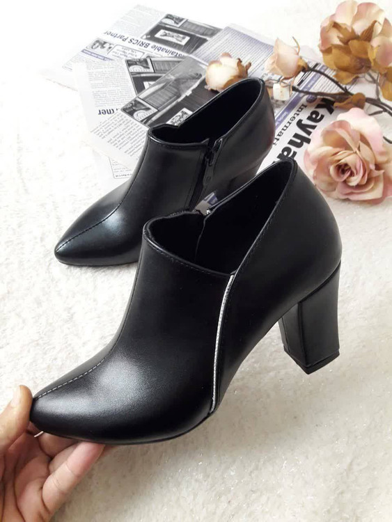 خرید آنلاین بوت بغل زیپ زنانه